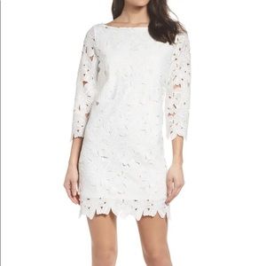 Felicity & Coco Belza Floral Lace Shift Dress